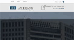 Desktop Screenshot of beiklaw.com